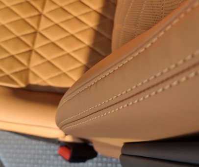 Detailaufnahme Lederverarbeitung